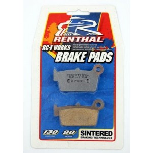 Pastillas de freno trasero sinterizadas RENTHAL (BP-104) Aprilia 450 MXV 09-12, Aprilia 450 RXV 06-12, Aprilia 450 SVX 06-11, Aprilia 450 SXV 07-12, Aprilia 550 RVX 06-12, Aprilia 550 SXV 07-12, Aprilia 550 SVX 06-11