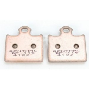 Pastillas de freno trasero sinterizadas RENTHAL KTM 85 SX 11-12, 105 SX 2011