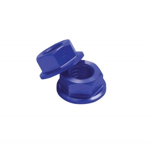 Tuercas Autoblocantes de Aluminio M6 Azules DRC
