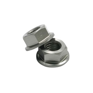 Tuercas Autoblocantes de Aluminio M6 Titanio DRC