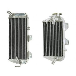 Juego 2 radiadores sobredimensionados Kawasaki KLX450 08-09,  KX450F 2008