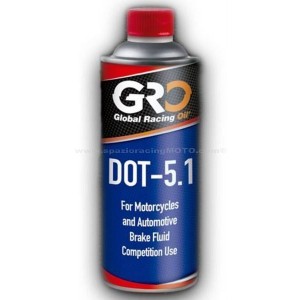 Líquido de frenos y embragues hidraulicos DOT5.1 GRO