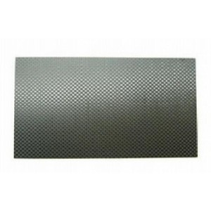 Placa de carbono para láminas de admisión UPTOWN de  60x100 mm y 0,38 mm de espesor
