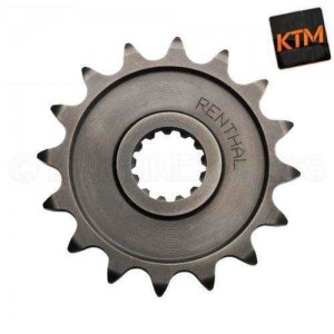 Piñón de ataque RENTHAL para moto KTM 85 SX 04-12, KTM 85 SX (Rueda Grande) 04-12, KTM 85 XC 08-09, KTM 105 SX 07-09