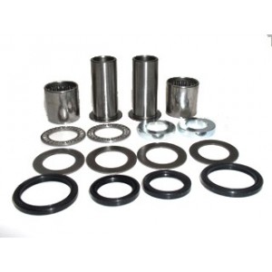 Kit reparación de los rodamientos del basculante de la marca TEAM10 para moto Suzuki RM125 04-07, RM250 04-08, RMZ250 07-09