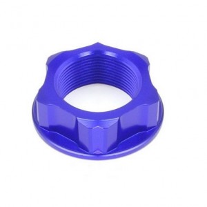 Tuerca de la pipa de dirección Azul ZETA RACING Yamaha