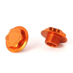 Tuerca de la pipa de dirección Naranja ZETA RACING KTM