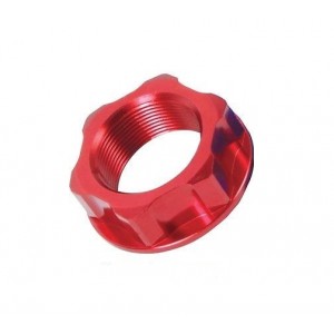 Tuerca de la pipa de dirección Roja ZETA RACING Suzuki