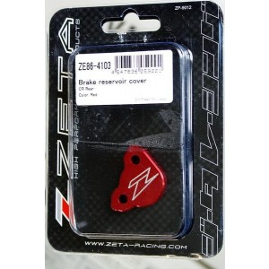 Tapa deposito líquido de freno trasero Roja ZETA RACING Honda