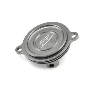 Tapa filtro de aceite Titanio ZETA RACING Honda XR250R, XR250R Baja, XR250R Motard 95-07            