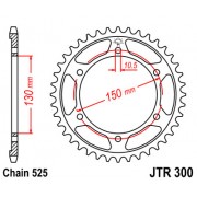 Corona para moto Honda  XL 600 V Transalp 87-00, Honda  XL 700 V Transalp 08-13