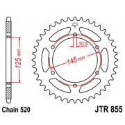 Corona para moto Yamaha XT660R 04-12, Yamaha XT660X Super Motard 04-12, Yamaha XT660Z Tenere 08-12, Yamaha XT660Z Tenere ABS 2011