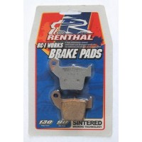 Pastillas de freno trasero sinterizadas RENTHAL (BP-101) Honda