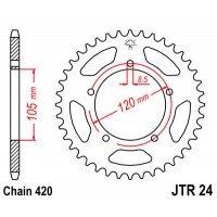 Corona Aprilia MX50 03-06, RX50 98-05