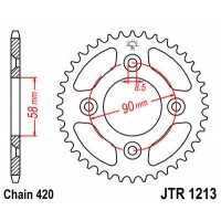 Corona Honda CRF50F 04-12, XR50 00-03