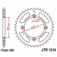 Corona Honda CRF80F 04-13, XR80R 85-03