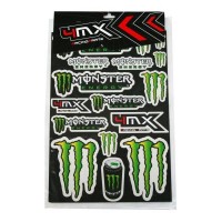 Hoja de adhesivos MONSTER ENERGY