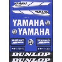 Hoja de adhesivos YAMAHA