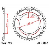 Corona Yamaha TDM850 99-01