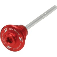 Tapón de llenado aceite motor con varilla Rojo ZETA RACING Honda Honda CRF450R 09-14