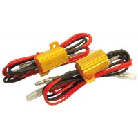 Juego de 2 resistencia (10Ω/25W) para intermitentes de led VParts