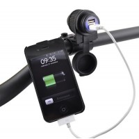 Conector USB con sujeccion para el manillar XPEED