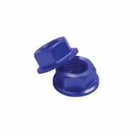 Tuercas Autoblocantes de Aluminio M6 Azules DRC