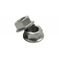 Tuercas Autoblocantes de Aluminio M6 Titanio DRC