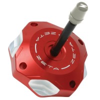 Tapón de depósito de gasolina “MX” Rojo ZETA RACING Honda