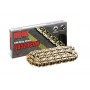 Cadena con paso 520 con retenes XW-Ring gama "GXW" Dorada RK para moto