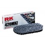 Cadena con paso 420 reforzada gama "MX" RK para moto