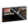 Cadena con paso 530 con retenes XW-Ring gama "GSV" RK para moto