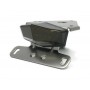 Piloto trasero con porta matrícula de aluminio “EDGE-2” tulipa ahumada DRC Kawasaki KLX250, D-Tracker X 08-