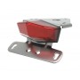 Piloto trasero con porta matrícula de aluminio “EDGE-2” tulipa roja DRC Kawasaki KLX250, D-Tracker X 08-