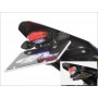Piloto trasero con porta matrícula de aluminio “EDGE-2” tulipa roja DRC Yamaha WR250R/X