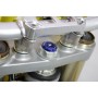 Embellecedor para la tuerca de la pipa de la dirección ZETA RACING Suzuki RM-Z450 color azul