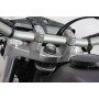 Embellecedor para la tuerca de la pipa de la dirección ZETA RACING  Serow 250 color titanio 