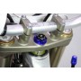 Embellecedor para la tuerca de la pipa de la dirección ZETA RACING   Yamaha YZ450Fcolor azu