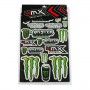 Hoja de adhesivos MONSTER ENERGY