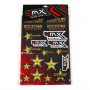 Hoja de adhesivos ROCKSTAR