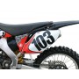Números (Negros) para dorsales MX2 MOTION