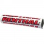 Protector manillar SX Supercross RENTHAL Blanco/Rojo