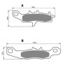 Pastillas de freno delantero sinterizadas RENTHAL Suzuki RM85 05-13, RM100 2003