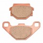 Pastillas de freno trasero sinterizadas (FA67) Kawasaki 125 KMX 99-03, 125 KMX 86-98, 125 KX 87-88, 250 KX 87-88, 500 KX 87-88, 200 KDX 89-92, 200 KDX 89-92, 200 KMX 88-92, 250 KL 1997, 250 KL J1-3 00-02, 250 KLE 95-01, 250 KLX Super Sherpa 1998, 500 KX 8