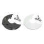 Protector de  plástico para disco delantero ZETA RACING Honda
