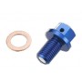 Tornillo/Tapón magnetico para el drenaje del aceite motor TEAM10 Honda CRF 450 R 2009 Referencia de origen: 90023-MEN-670