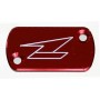 Tapa deposito líquido de freno delantero Roja ZETA RACING Suzuki