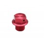Tornillo/Tapón magnético para drenaje aceite motor Rojo ZETA RACING Honda