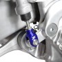 Leva empujadora del freno trasero Azul ZETA RACING Honda